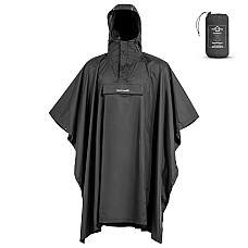Pentagon CLOUDBURST PACKABLE RAIN PONCHO K07018 01-Black