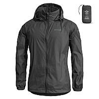 Pentagon CLOUDBURST PACKABLE WOMENS RAIN JACKET - K07020 01-Black