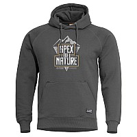 Pentagon PHAETON HOOD SWEATER "APEX OF NATURE" | K09021-AN 17-Cinder Grey