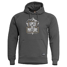 Pentagon PHAETON HOOD SWEATER "APEX OF NATURE" | K09021-AN 17-Cinder Grey