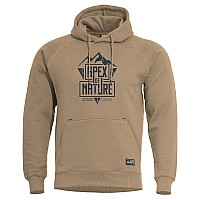 Pentagon PHAETON HOOD SWEATER "APEX OF NATURE" | K09021-AN 82-Tan Brown