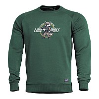 Pentagon HAWK SWEATER "LONE WOLF" | K09019-LO 83-SpringBok Green