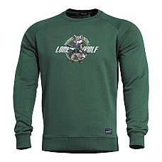 Pentagon HAWK SWEATER "LONE WOLF" | K09019-LO 83-SpringBok Green