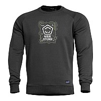 Pentagon HAWK SWEATER "NATURE EXPLORER" | K09019-NE 01-Black