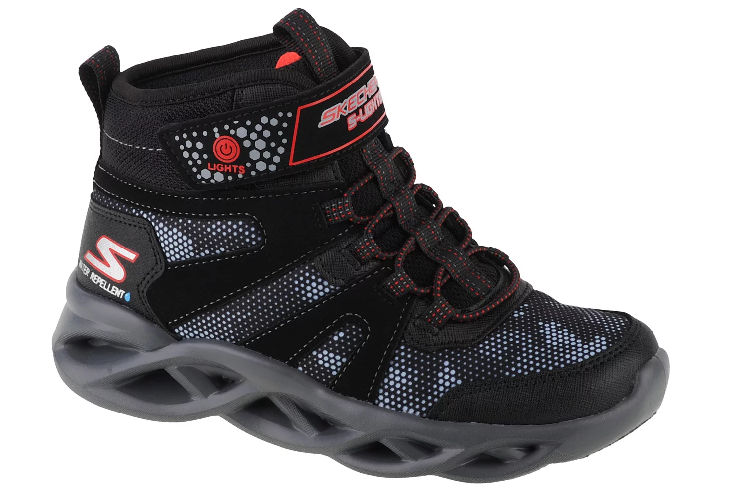 Skechers Twisted Brights - Zerrix 400145L-BKRD