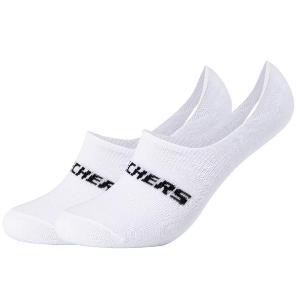 Skechers 2PPK Mesh Ventilation Footies Socks SK44008-1000