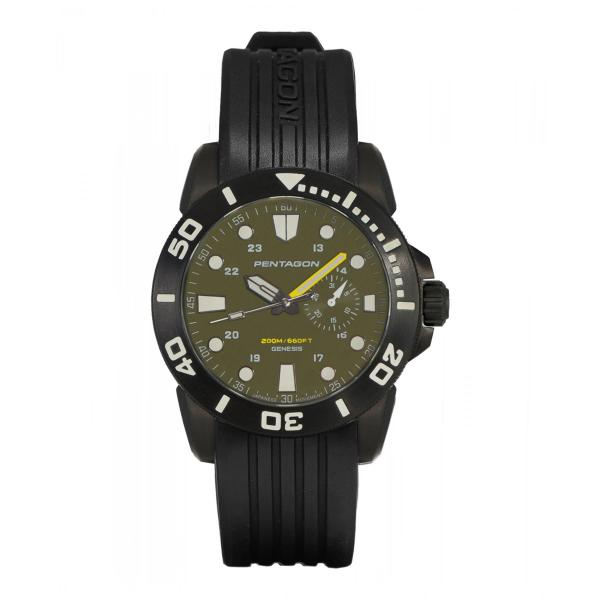 Pentagon GENESIS WATCH K30000-BL 01-Black