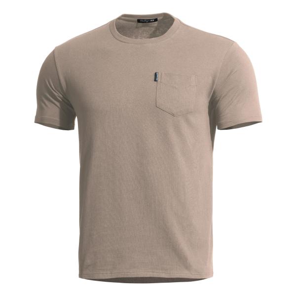 Pentagon AGERON T-SHIRT WITH POCKET K09012-PO 04-Khaki
