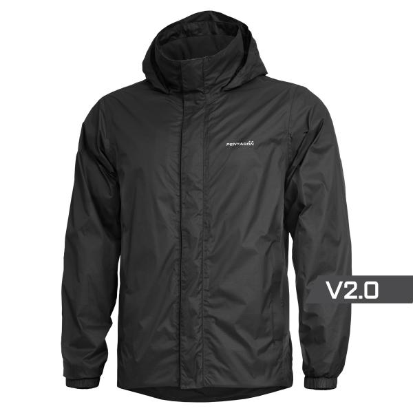 Pentagon ATLANTIC V2.0 RAIN JACKET K07022 01-Black