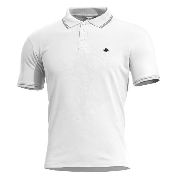 Pentagon ANIKETOS POLO K09011-STR 00-White