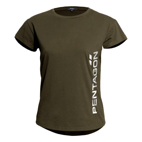 Pentagon WHISPER LADIES TEE "PENTAGON VERTICAL" K09044-PV 06E-RAL7013