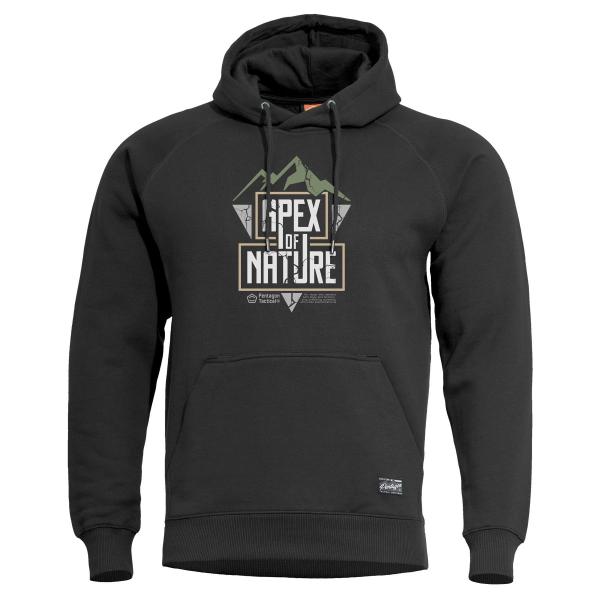 Pentagon PHAETON HOOD SWEATER "APEX OF NATURE" | K09021-AN 01-Black