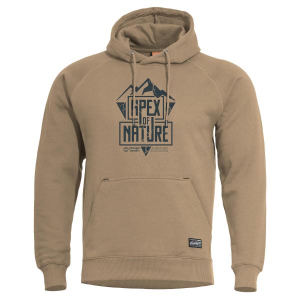 Pentagon PHAETON HOOD SWEATER "APEX OF NATURE" | K09021-AN 82-Tan Brown