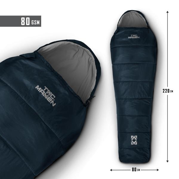 Pentagon COCOON SLEEPING BAG 80GR/m² D19021 05MB-Midnight Blue