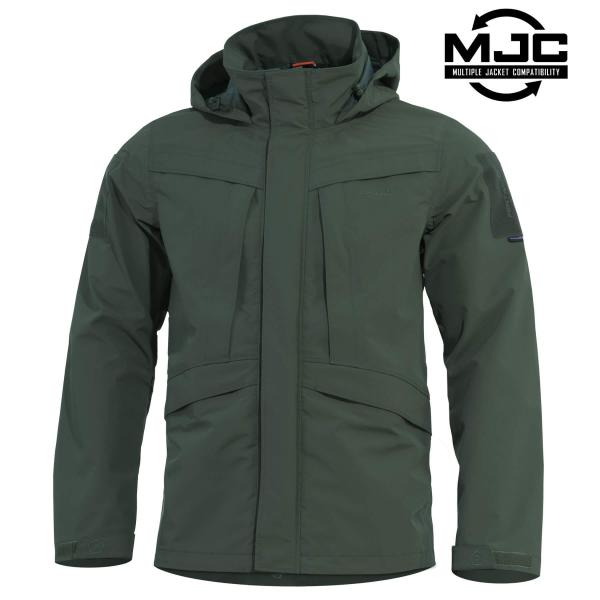 Pentagon HURRICANE SHELL JACKET K07014 86-Forest Night Green