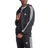 adidas Essentials Fleece 3-Stripes FZ Hoodie IB4029
