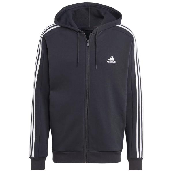 adidas Essentials Fleece 3-Stripes FZ Hoodie IB4029