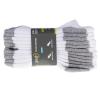 Skechers Boys 6pk No Show Socks S108264-WHT