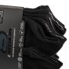 Skechers 6pk Unisex 1/2 Terry Crew Socks S118210-BLK