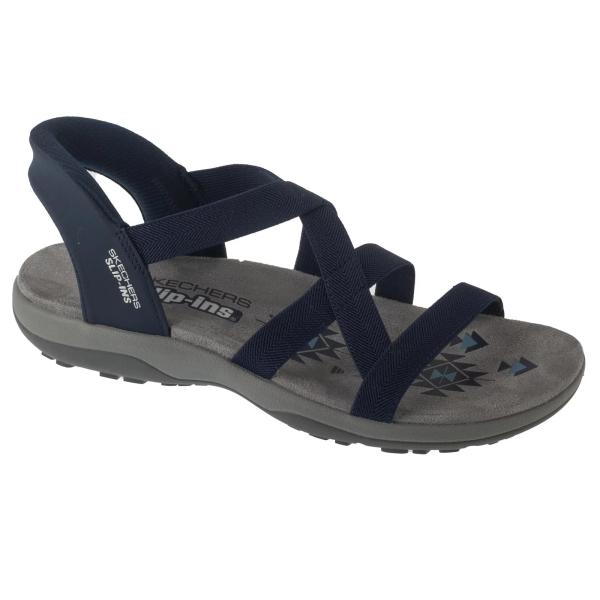Skechers Slip-Ins: Reggae Slim - Stretch Flex 163460-NVY