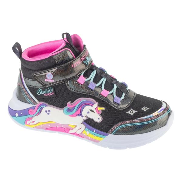 Skechers S-Lights: Unicorn Chaser - Jumping Magic 303302L-BKMT