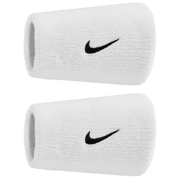 Nike Swoosh Classic Double Wide Wristbands 2PK N1012406-101