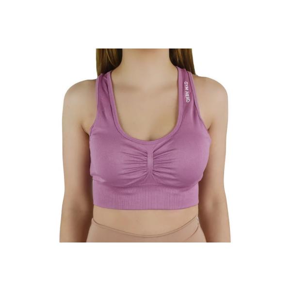 GymHero Miami Cute Bra BASIC-MAUVE