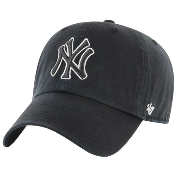 47 Brand New York Yankees MLB Clean Up Cap B-NLRGW17GWS-BKA