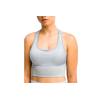 GymHero Stripes Bra BRA-GRAPHITE