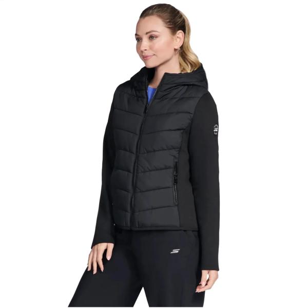 Skechers GO Shield Performance Elite Hooded Jacket JA232-BLK