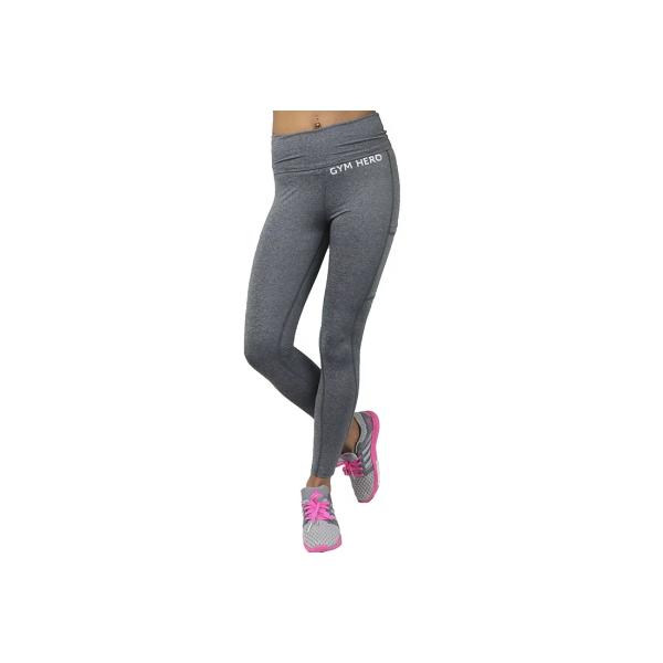 GymHero Leggins PUSHUP-GREY