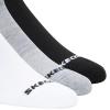 Skechers 3PPK Qtr Crew Socks S114235-BKWG