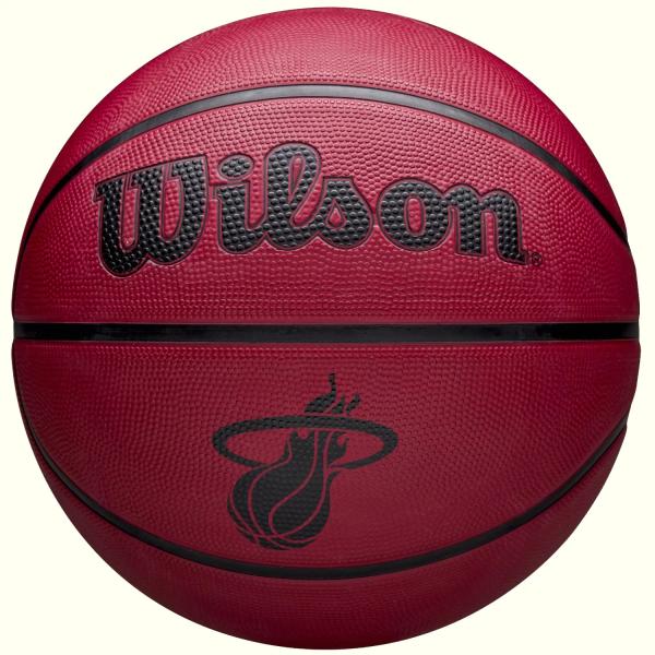 Wilson NBA Team Tribute Solid Miami Heat Ball WZ4025416XB