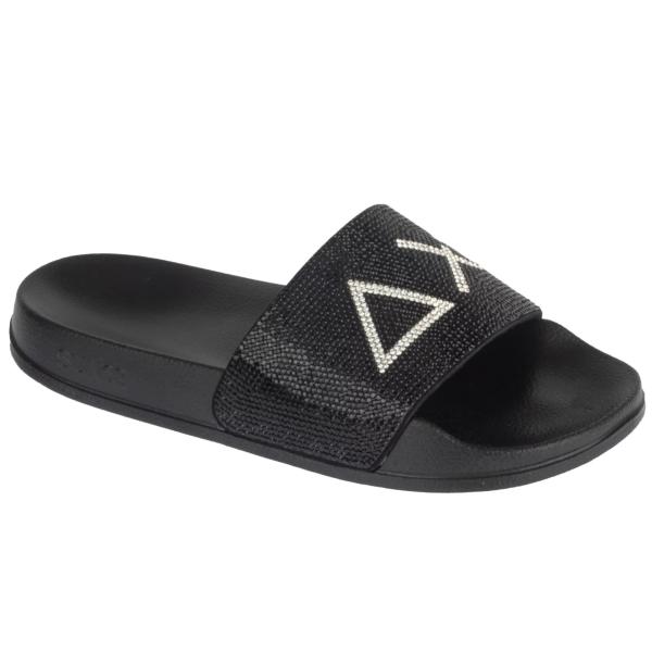 SUN68 Slippers Strass Logo X36211-11