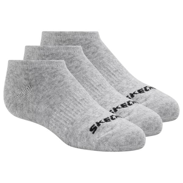 Skechers 3pk Unisex Non Terry No Show S114041-020