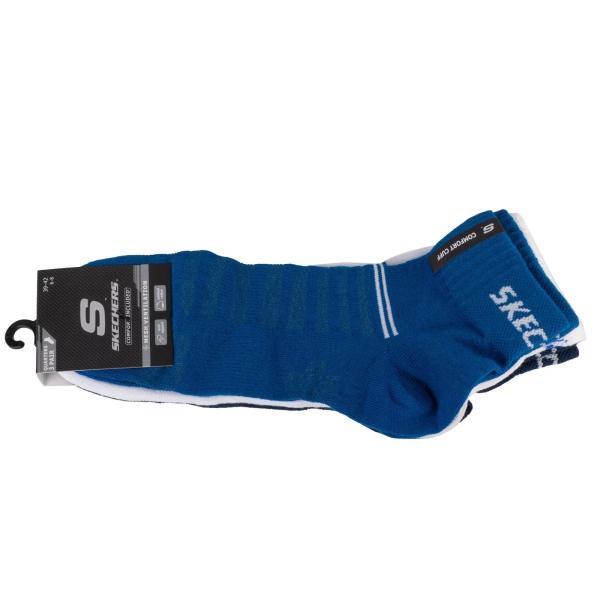 Skechers 3PPK Mesh Ventilation Socks SK43022-5608