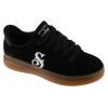 Skechers Slip-Ins Suede Snoop Cupsole Sneaker 186100-BKW
