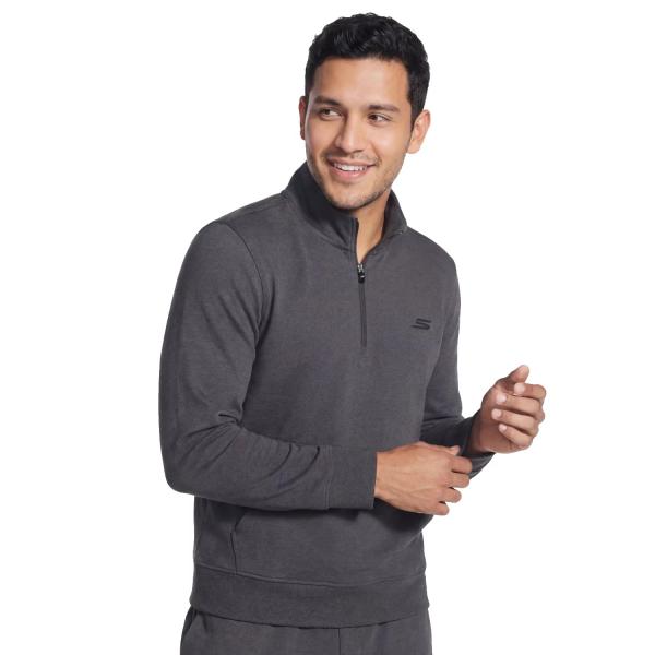 Skechers Weekend Easy 1/4 Zip LT269-BKCC