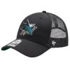 47 Brand NHL San Jose Sharks Branson Cap H-BRANS22CTP-BK