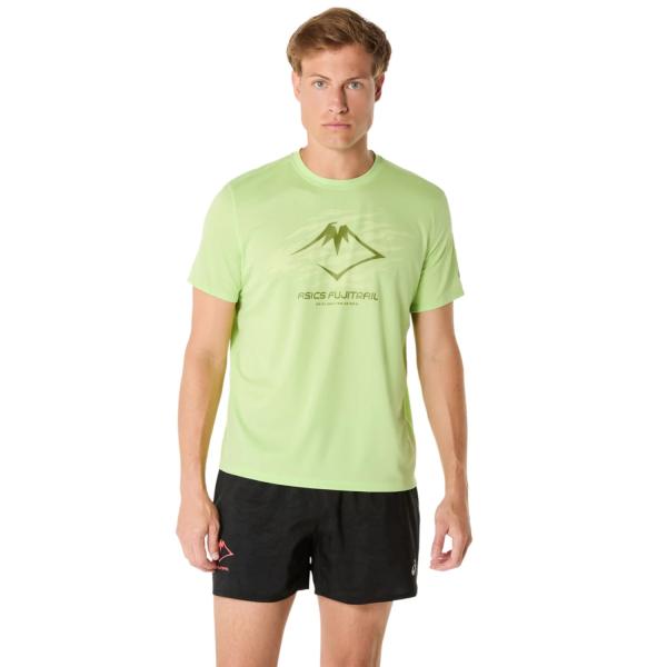 ASICS Fujitrail Logo SS Top 2011C981-300