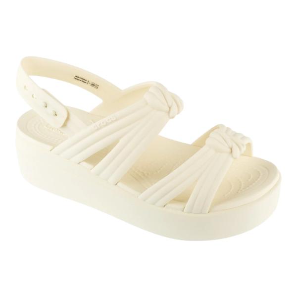 Crocs Brooklyn Knot Low Wedge Sandal 212864-105