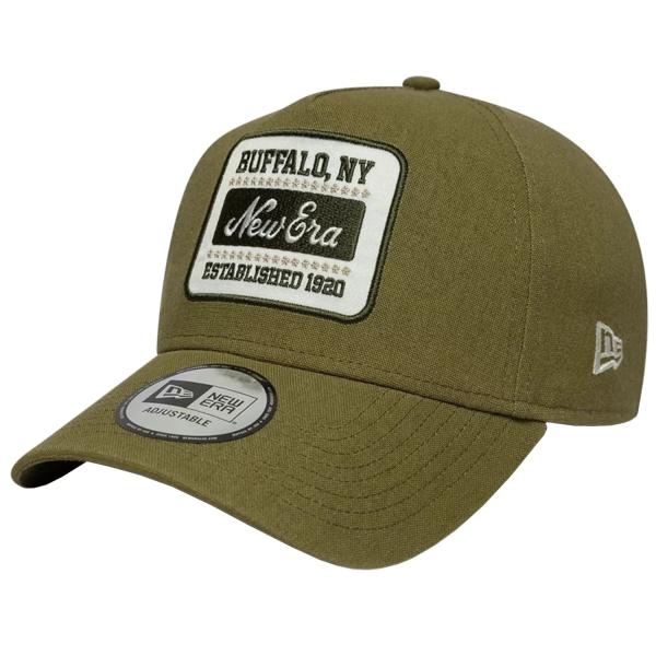 New Era Patch Line Cream 9FORTY E-Frame Adjustable Cap 60667686