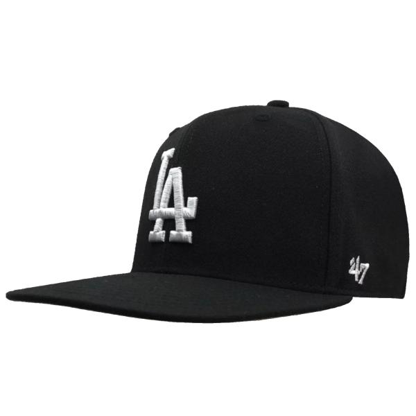 47 Brand Los Angeles Dodgers No Shot 47 Captain 47 Cap B-NSHOT12WBP-BKG