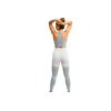 GymHero Leggins Stripes GRAPHITE