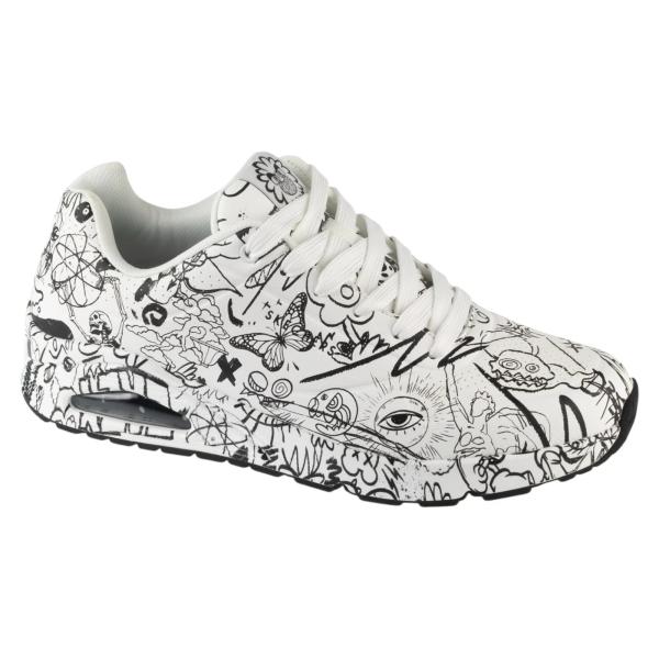 Skechers Uno - Process Sketch 183501-WBK