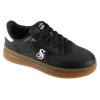 Skechers Duraleather Lace Up Snoop Cupsole Sneaker 251200-BKW