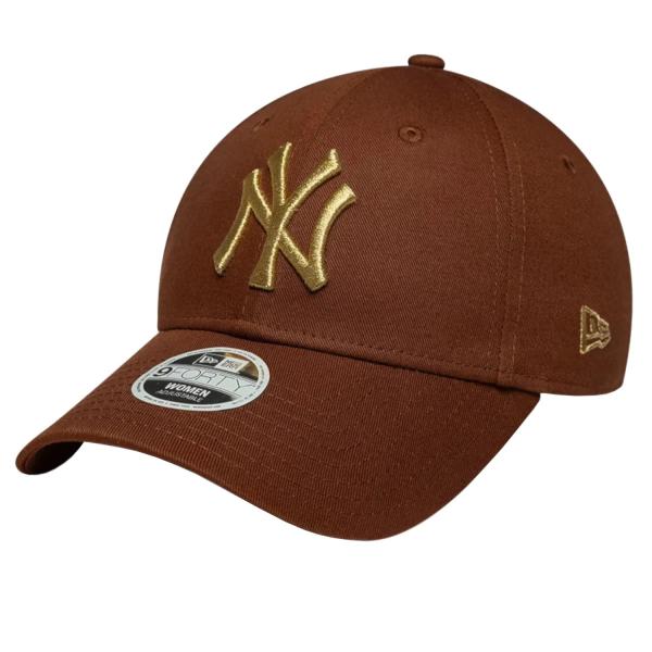 New Era Wmns Metallic Logo 9FORTY New York Yankees Cap 60915780