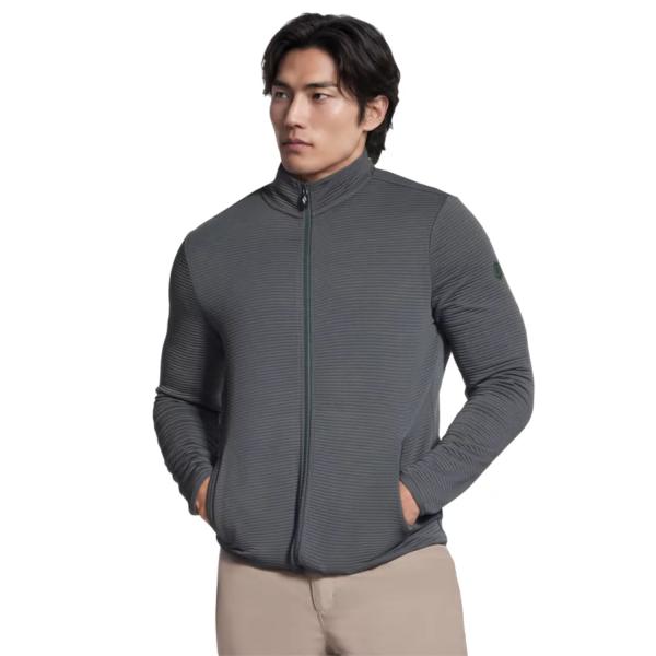 Skechers The Hoodless Hoodie Ottoman Jacket JA25-GNBK