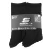Skechers 6pk Core Crew LG Socks S118220-BLK