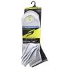 Skechers 3Pk Wmn Pf Qtr Reflective Sock S600458H-WGY